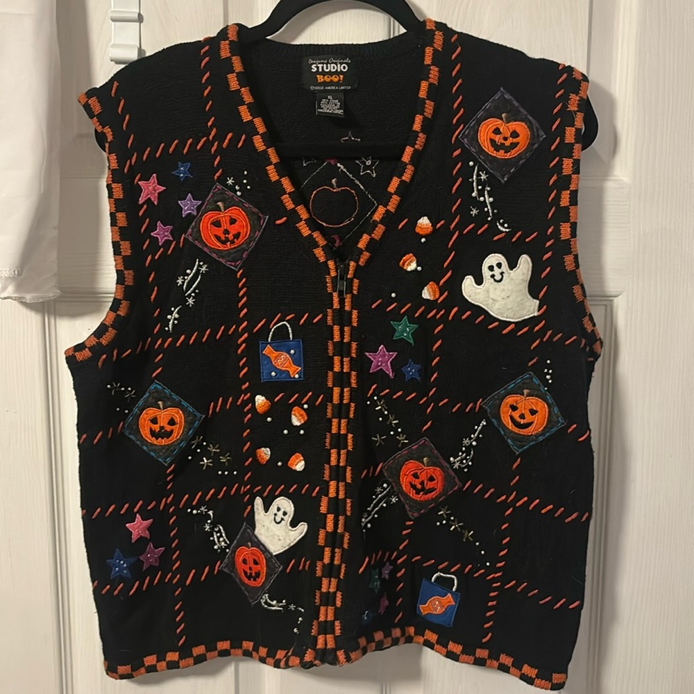 vintage halloween vest